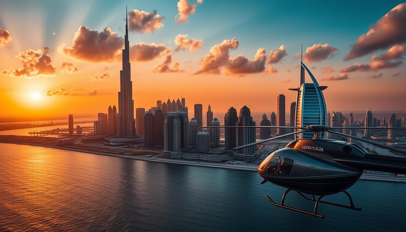 Aerial sightseeing Dubai extended