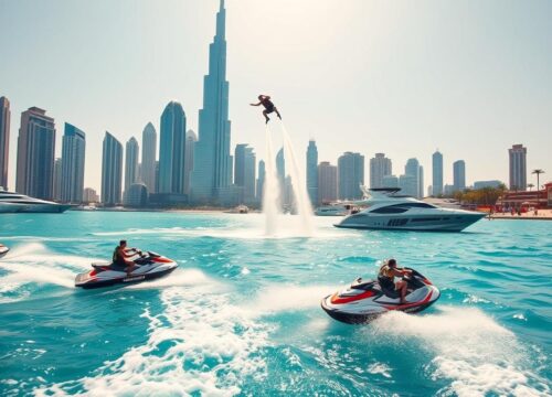 The Best Water Sports to Try in Dubai: From Jet Skis to Flyboarding”