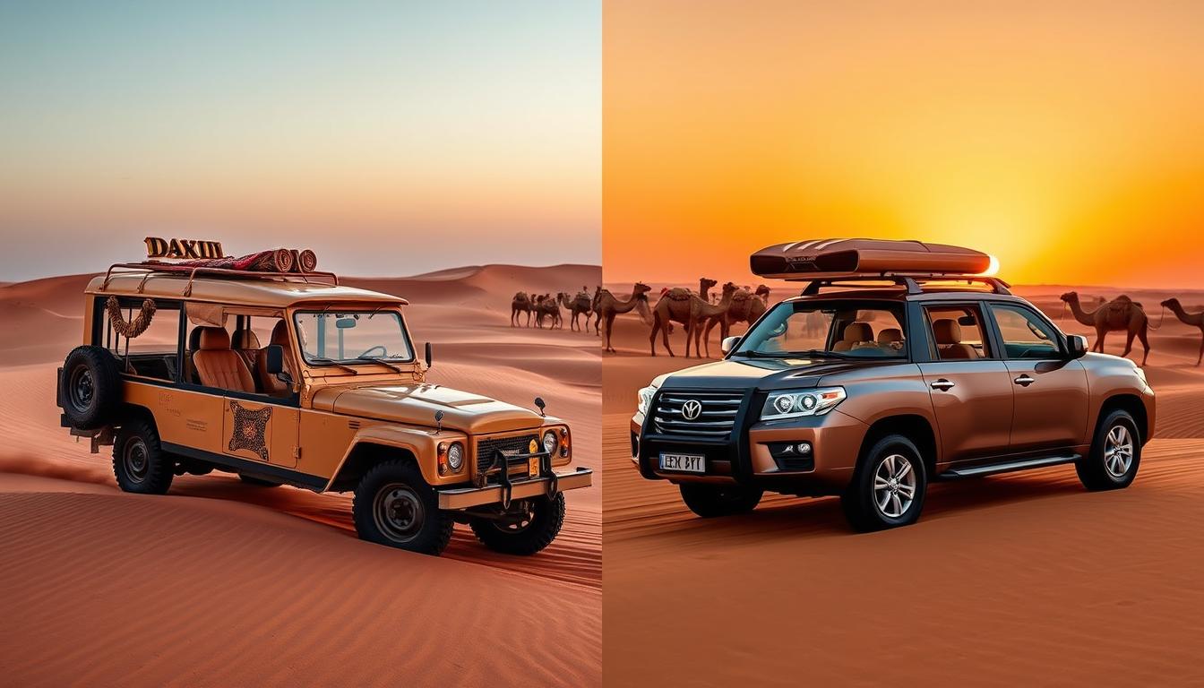 Classic safari vs premium safari Dubai