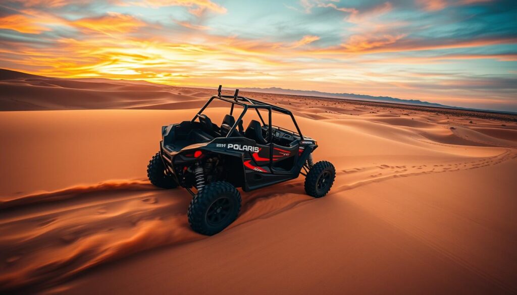 Desert photography with Polaris buggies