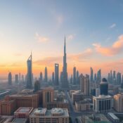 Dubai skyline history