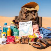 Family Desert Safari Packing