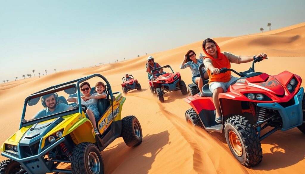 Family-friendly desert rides Dubai