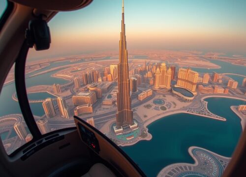 Why Luxury Travelers Love Helicopter Tours Featuring the Burj Khalifa