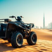 Luxury Yamaha Grizzly quad bike Dubai