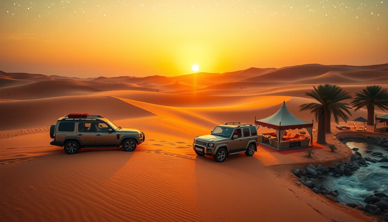 Luxury evening desert safari Dubai