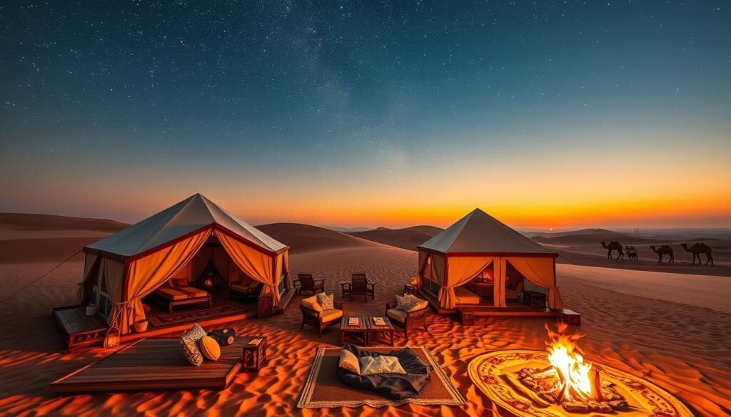 Luxury safari camps Dubai