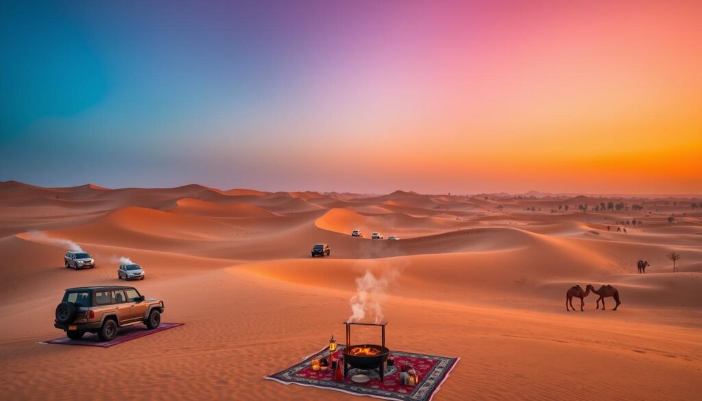 Memorable desert safari with dinner