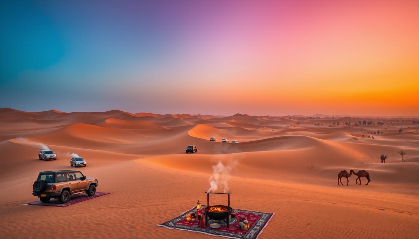 Memorable desert safari with dinner