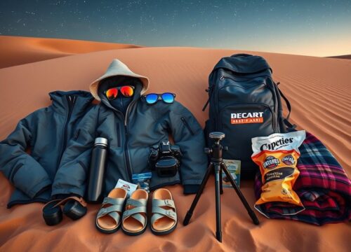 What to Pack for an Evening Desert Safari: Nightlife Essentials