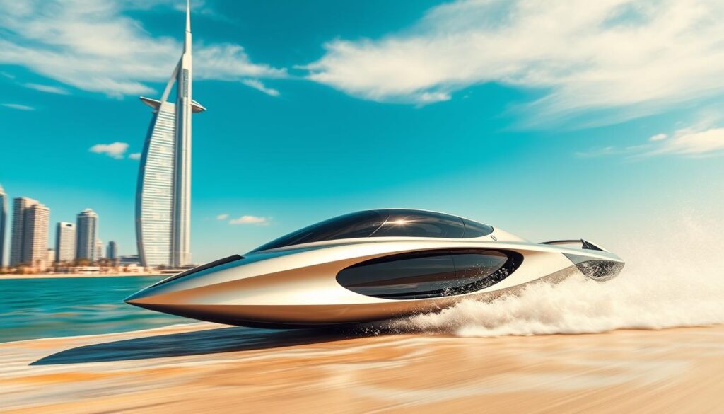 Unique jet car experience Dubai