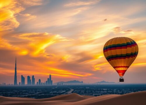 Adventure in the Air: Celebrating Anniversaries and Proposals on a Dubai Hot Air Balloon Ride