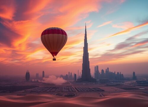 Rising with the Sun: Thrilling Sunrise Hot Air Balloon Adventures Over Dubai