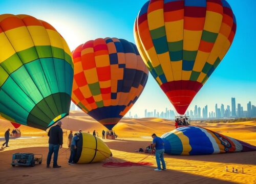 Engineering the Adventure: A Detailed Look at How Hot Air Balloons are Prepared for Flight in Dubai