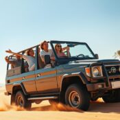 ideal family desert safari Dubai