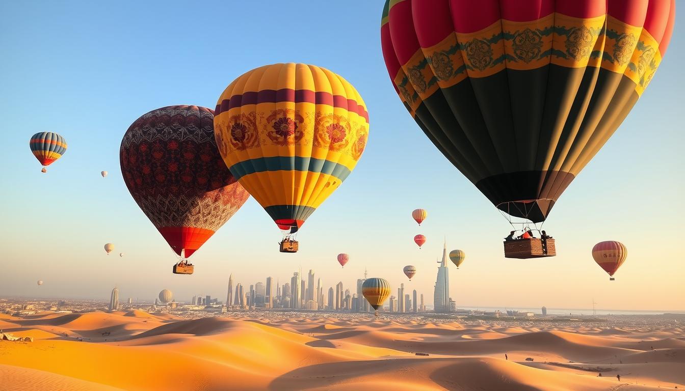 luxury balloon rides Dubai, premium balloon packages Dubai