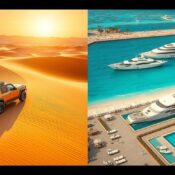 luxury desert and water adventures Dubai