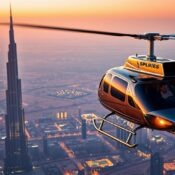 luxury helicopter adventure Dubai