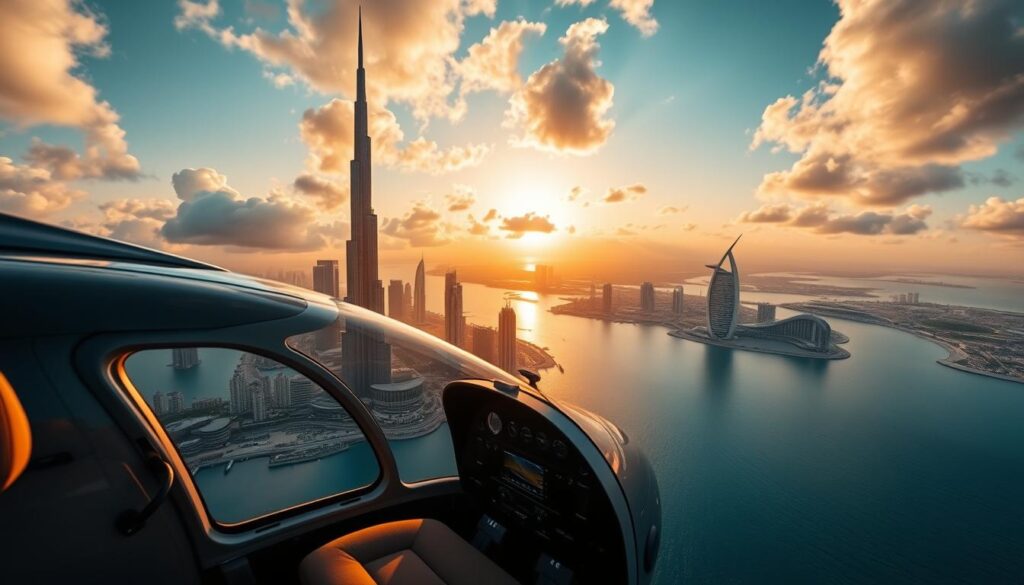 luxury helicopter tour packages Dubai