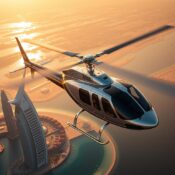 luxury helicopter tourism Dubai future