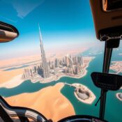 luxury helicopter transfers Dubai