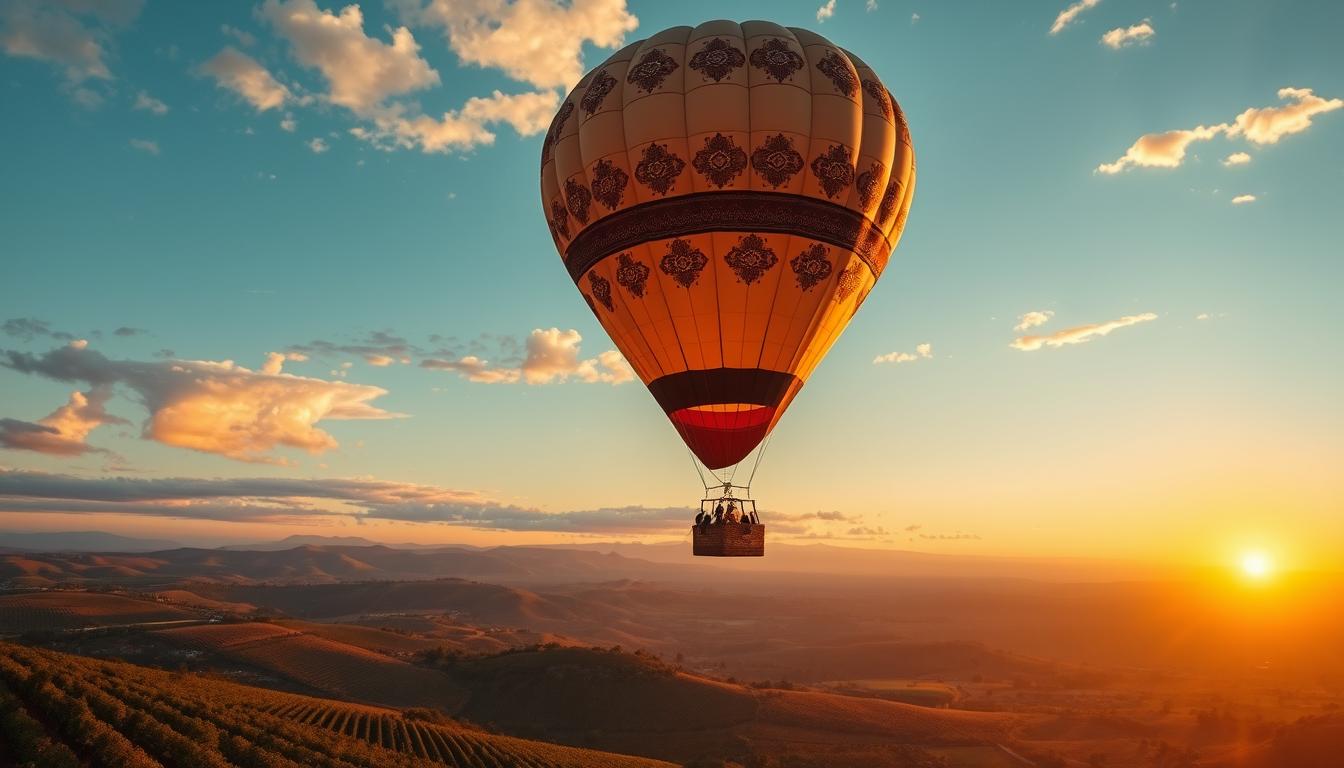 luxury hot air balloon rides, hot air balloon luxury experiences,upscale balloon