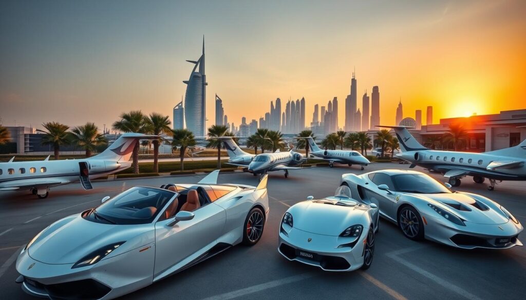 luxury jet car options Dubai