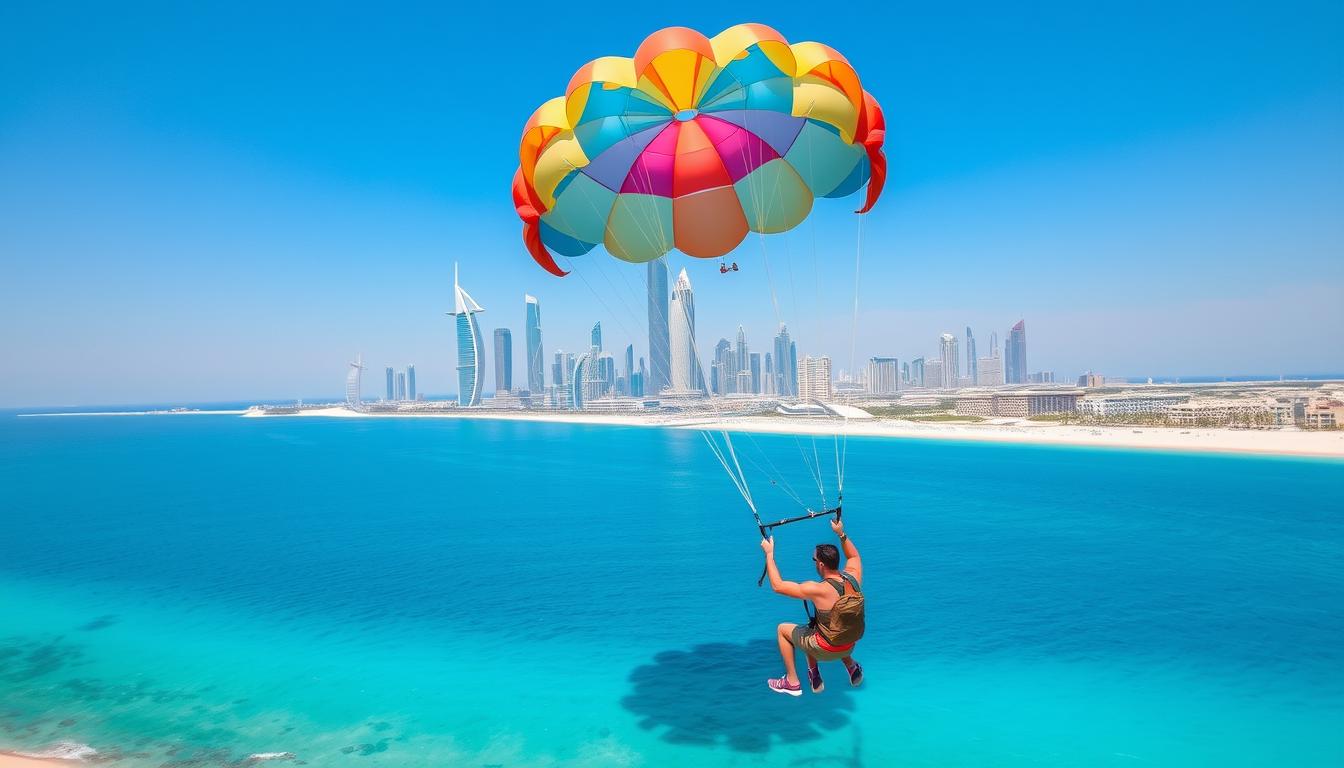 luxury parasailing Dubai