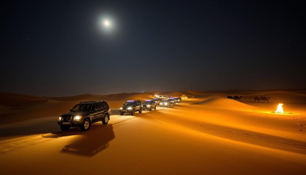 night desert safaris Dubai,Palm Jumeirah eveningtours,desertnightlife experience