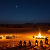 night desert safaris summer, cool nightlife Dubai, evening desert activities