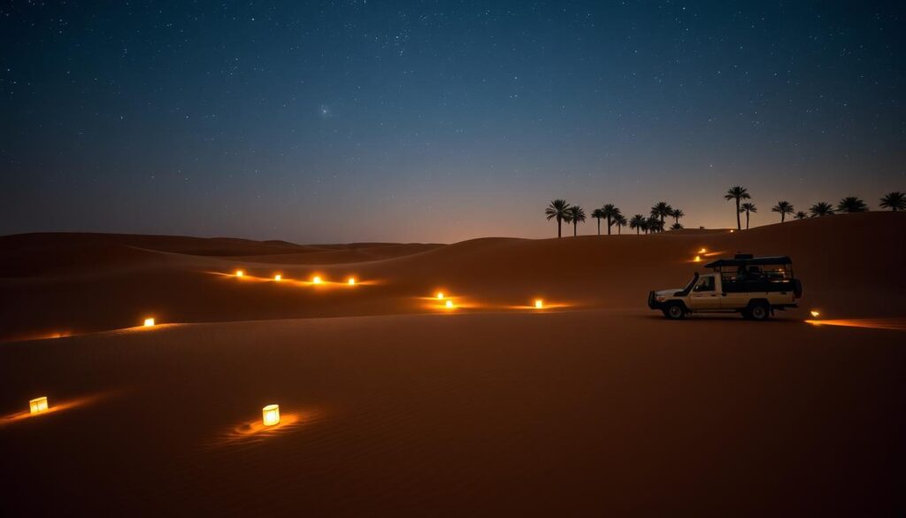 nighteco safaris Dubai,sustainablenightlife adventures,green desert entertaiment