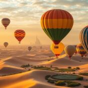 premium adventure balloon Dubai, special hot air balloon flights