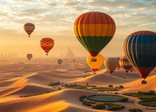 Elevating Adventures: What Sets Premium Hot Air Balloon Flights Apart in Dubai?