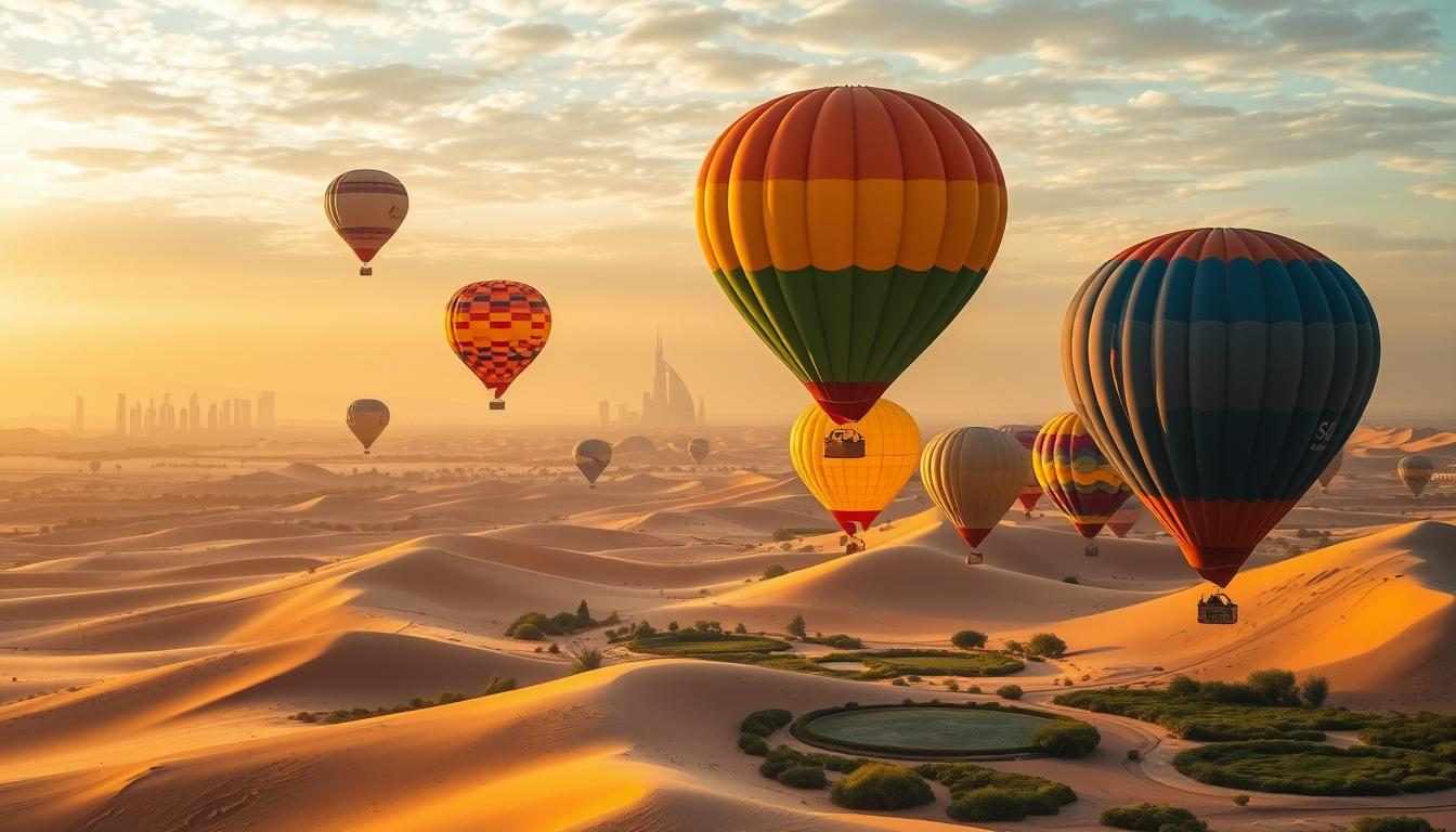 premium adventure balloon Dubai, special hot air balloon flights