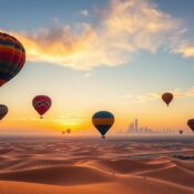 shared balloon flights Dubai, budget balloon rides, affordable travel Dubai