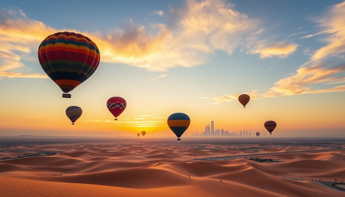 shared balloon flights Dubai, budget balloon rides, affordable travel Dubai