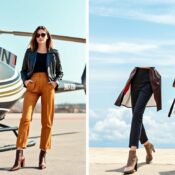 stylish helicopter ride outfits