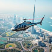 sustainable luxury helicopter tours Dubai