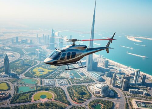 The Environmental Impact of Luxury Helicopter Tours in Dubai and How They’re Embracing Sustainabilit