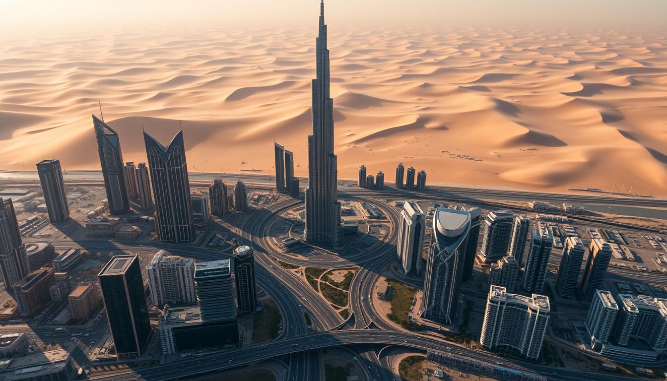 Abu Dhabi & Dubai City Tour Pickup From Abidos Hotel Apartment Dubai Land