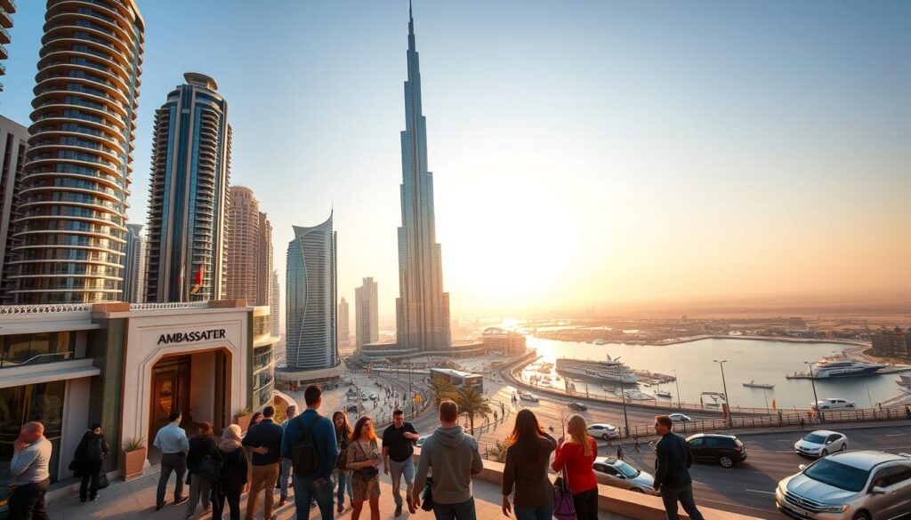 Abu Dhabi & Dubai City Tour Pickup From Ambassador Hotel