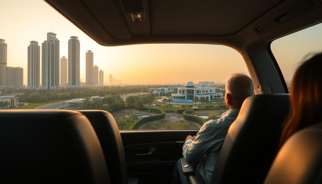Transfers from Dubai International airport to Damac Hills Dubai