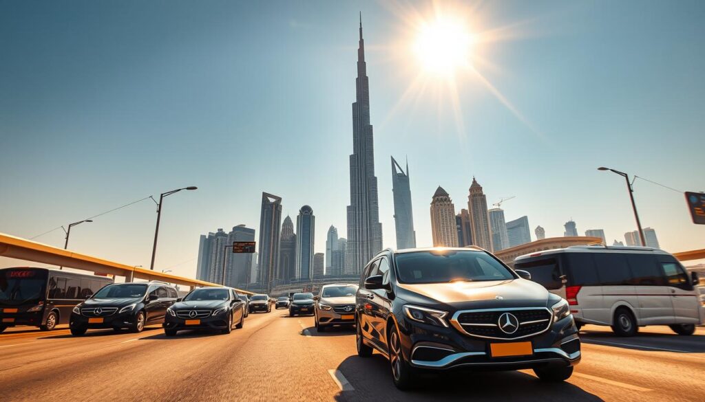 Transfers from Dubai International airport to Downtown Dubai