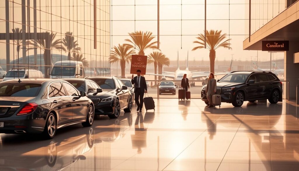Transfers from Dubai International airport to Jumeirah Beach Residence Dubai