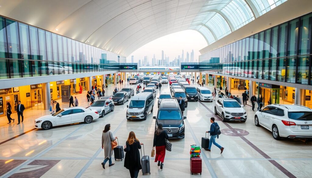 Transfers from Dubai International airport to Jumeirah Village Circle Dubai