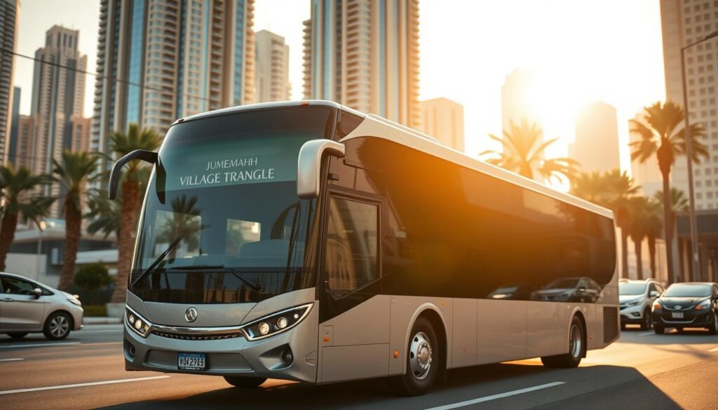 Transfers from Dubai International airport to Jumeirah Village Triangle Dubai