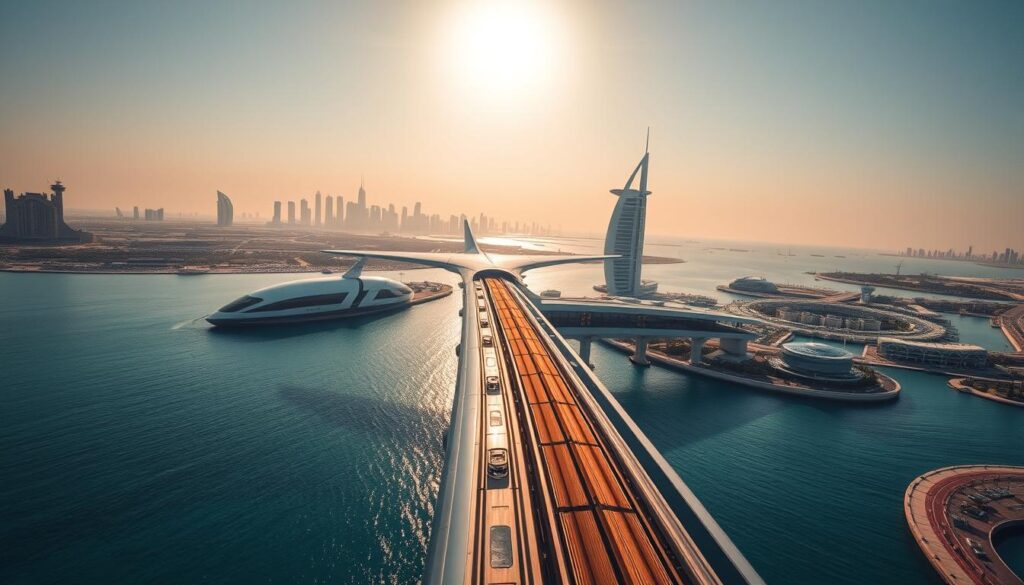 Transfers from Dubai International airport to Palm Jumeirah Dubai