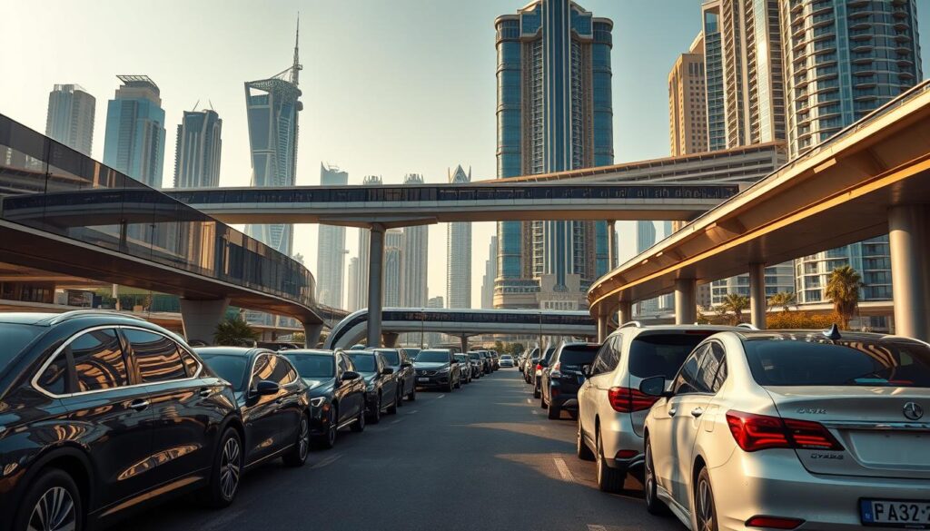 Transfers from Dubai International airport to Sheikh Zayed Road Dubai