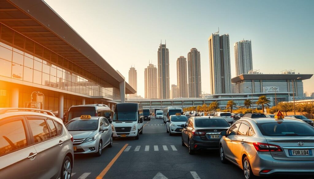 Transfers from Dubai International airport to The Lakes Dubai