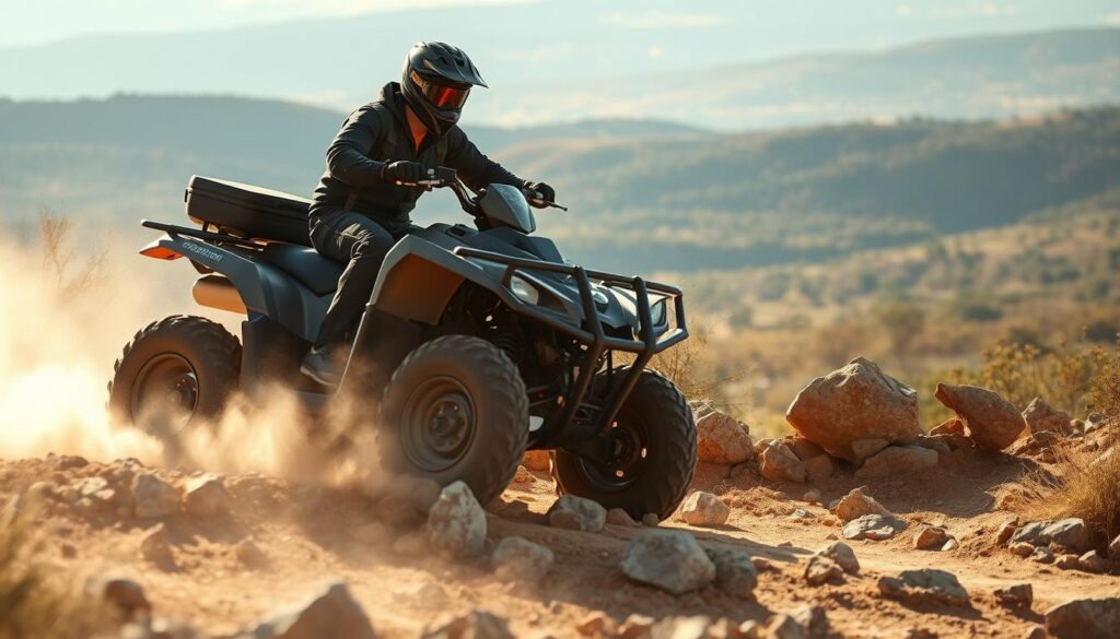 Are quad bikes hard to ride?